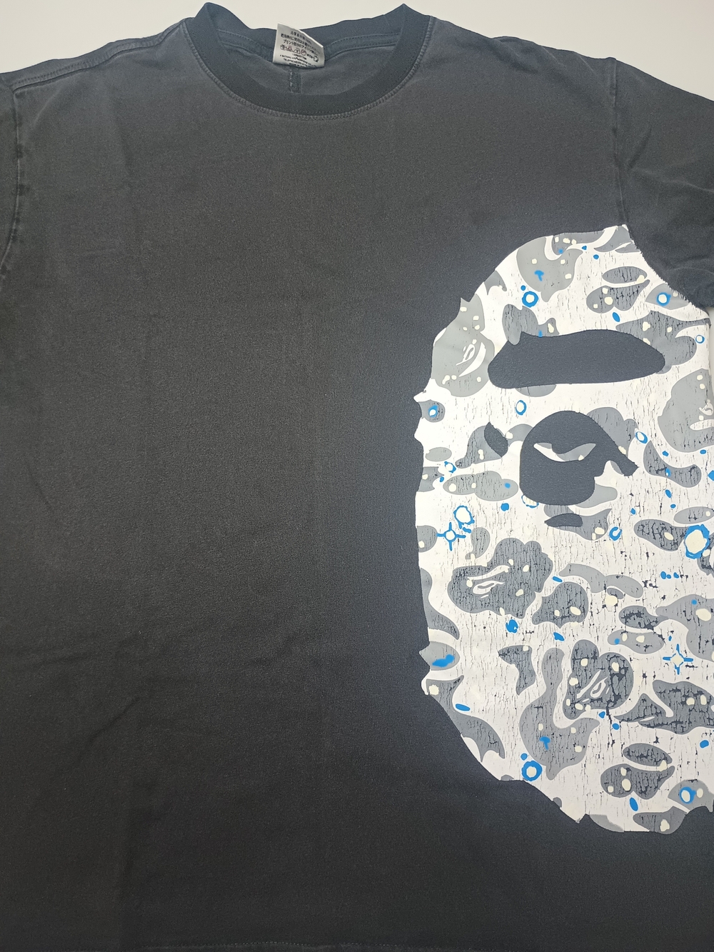 A Bathing Ape Space Camo Side Big Ape Head T Shirt XXL SS19 Collection